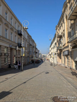 Kielce Ulica Henryka Sienkiewicza