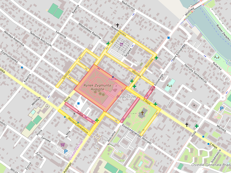 Augustów – Strefa Płatnego Parkowania